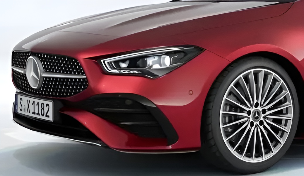 Mercedes-EMB - CLA Shooting Brake - Vue profil calandre 