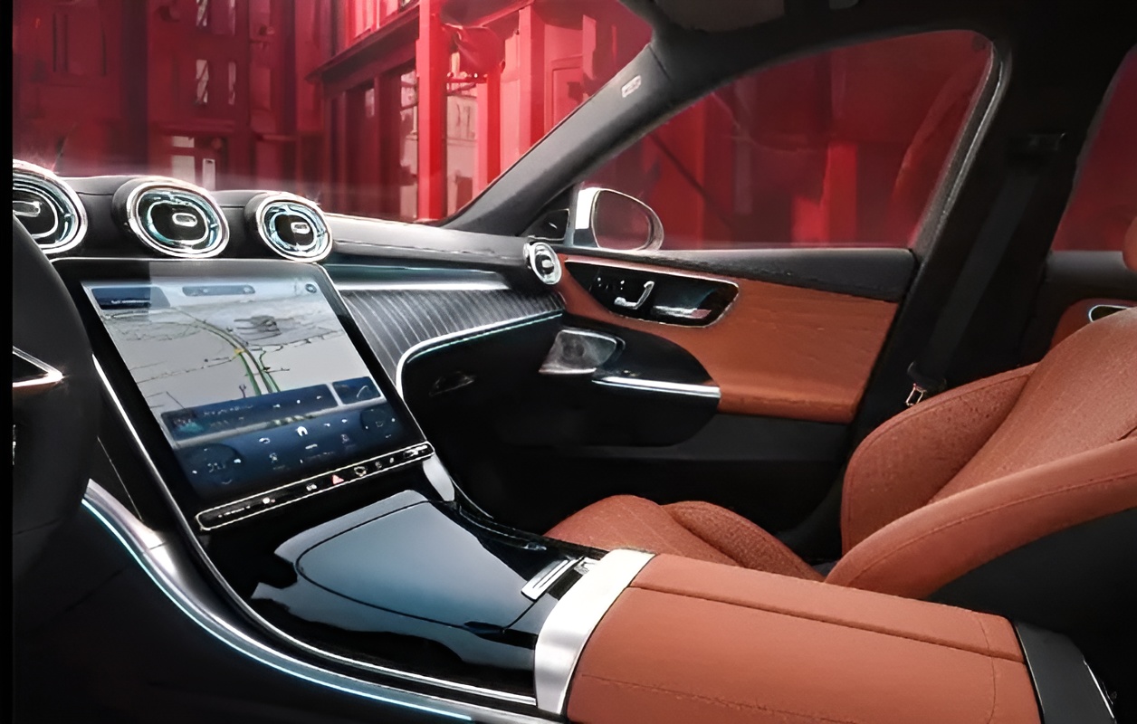 Mercedes-EMB - Classe C berline - Vue technologie
