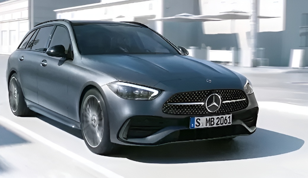 Mercedes-EMB - Classe C break - Vue trois quart