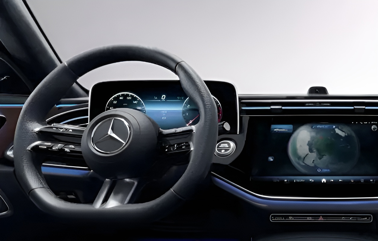 Mercedes-EMB - Classe E berline - Vue technologie