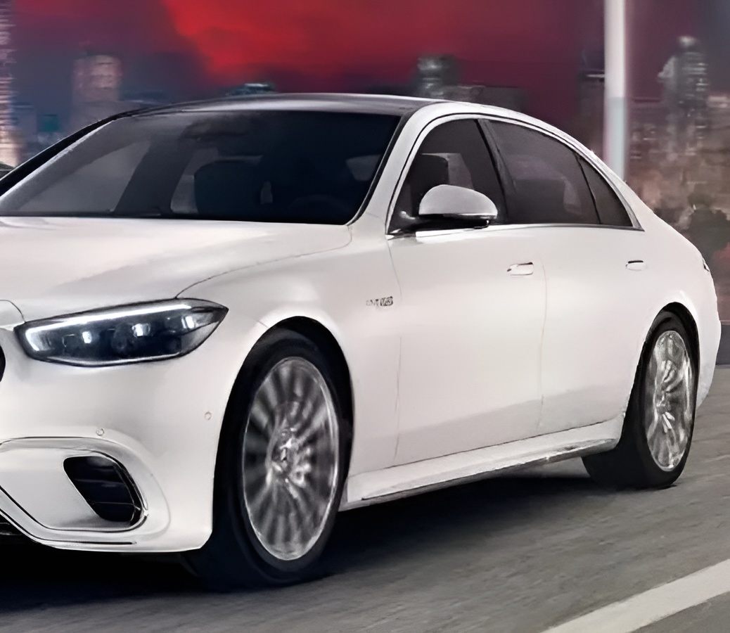 Mercedes-EMB - Classe S - Vue trois quart avant