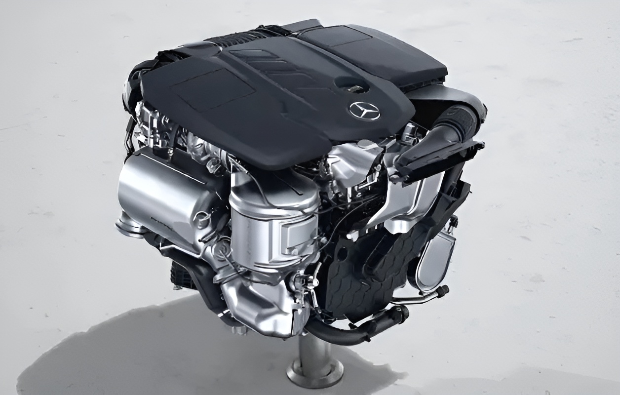 Mercedes-EMB - CLE Cabriolet - Vue moteur