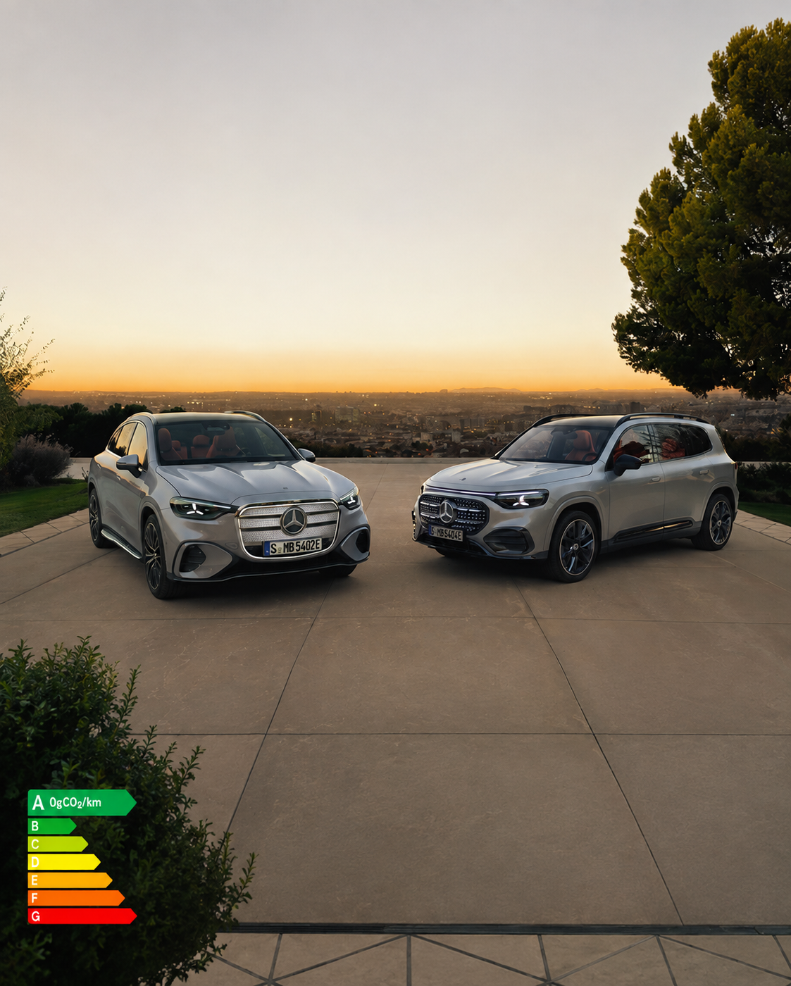 Mercedes-Benz GLC EQ et GLB EQ