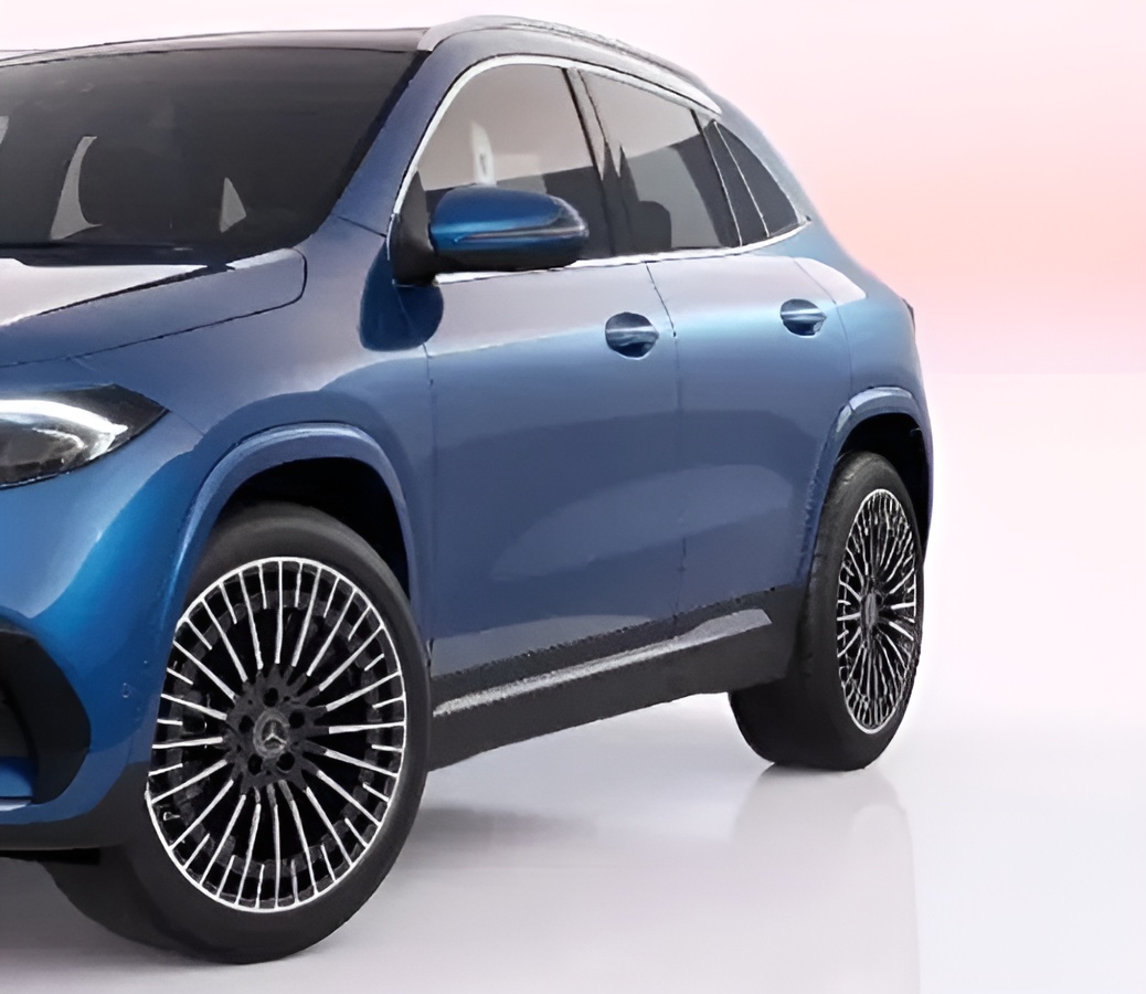 Mercedes-EMB - EQA - Vue trois quart avant