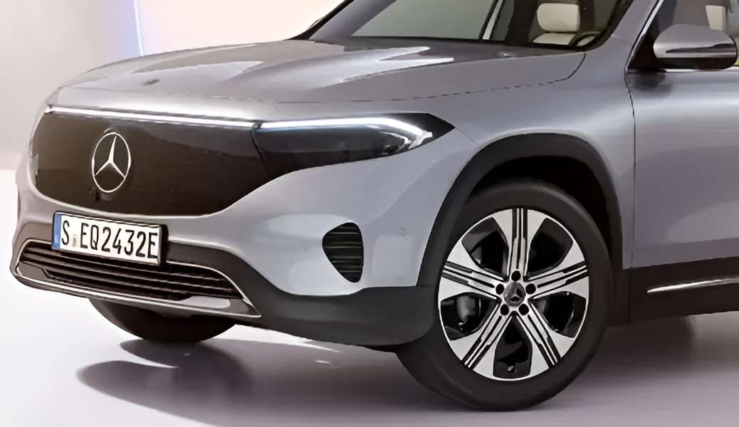 Mercedes-EMB - EQB - Vue jante