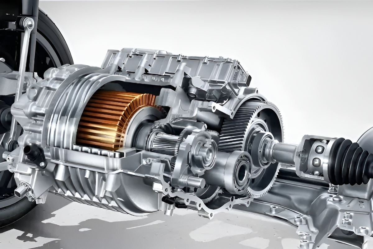 Mercedes-EMB - EQB - Vue moteur