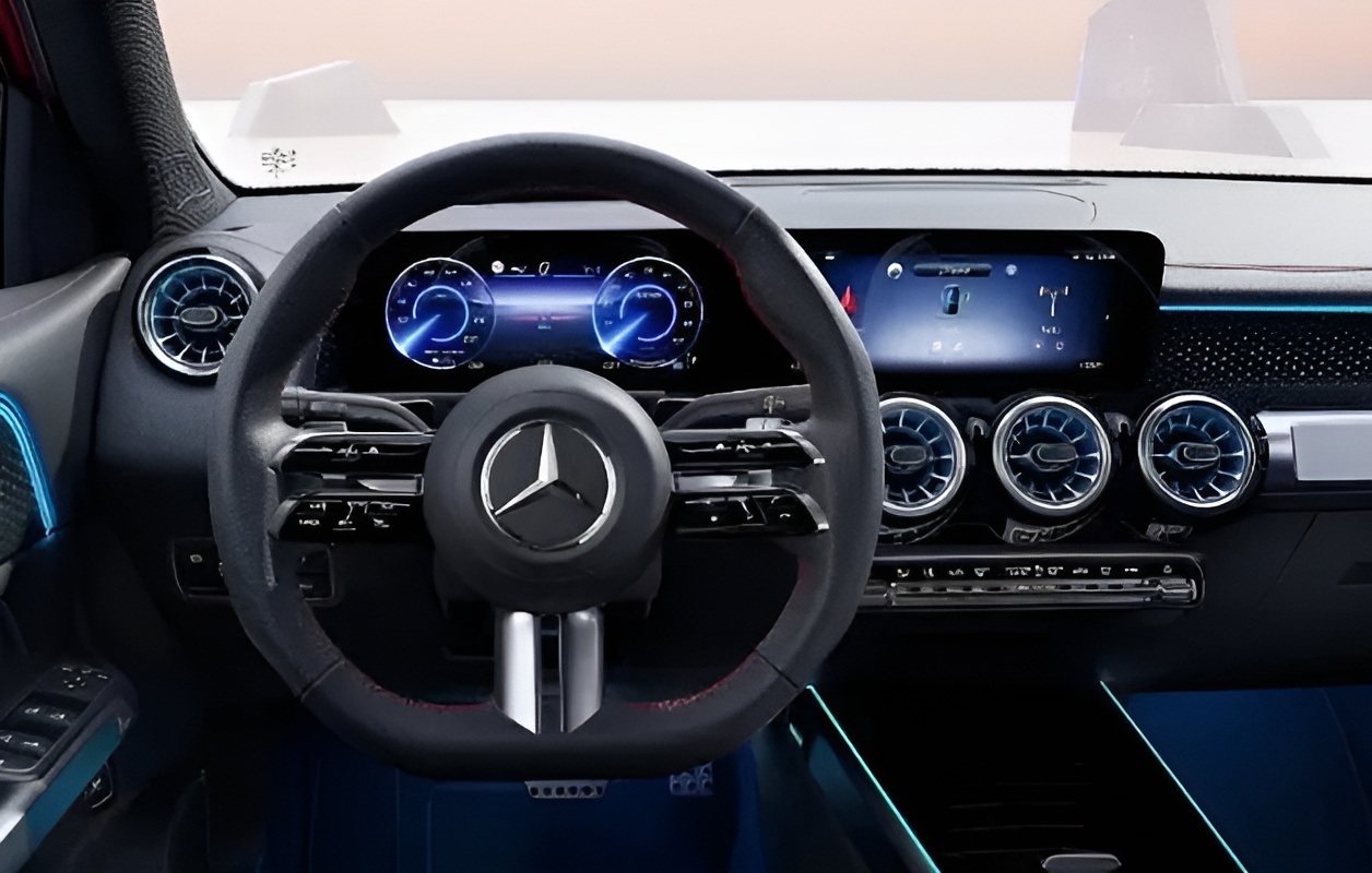 Mercedes-EMB - EQB - Vue volant