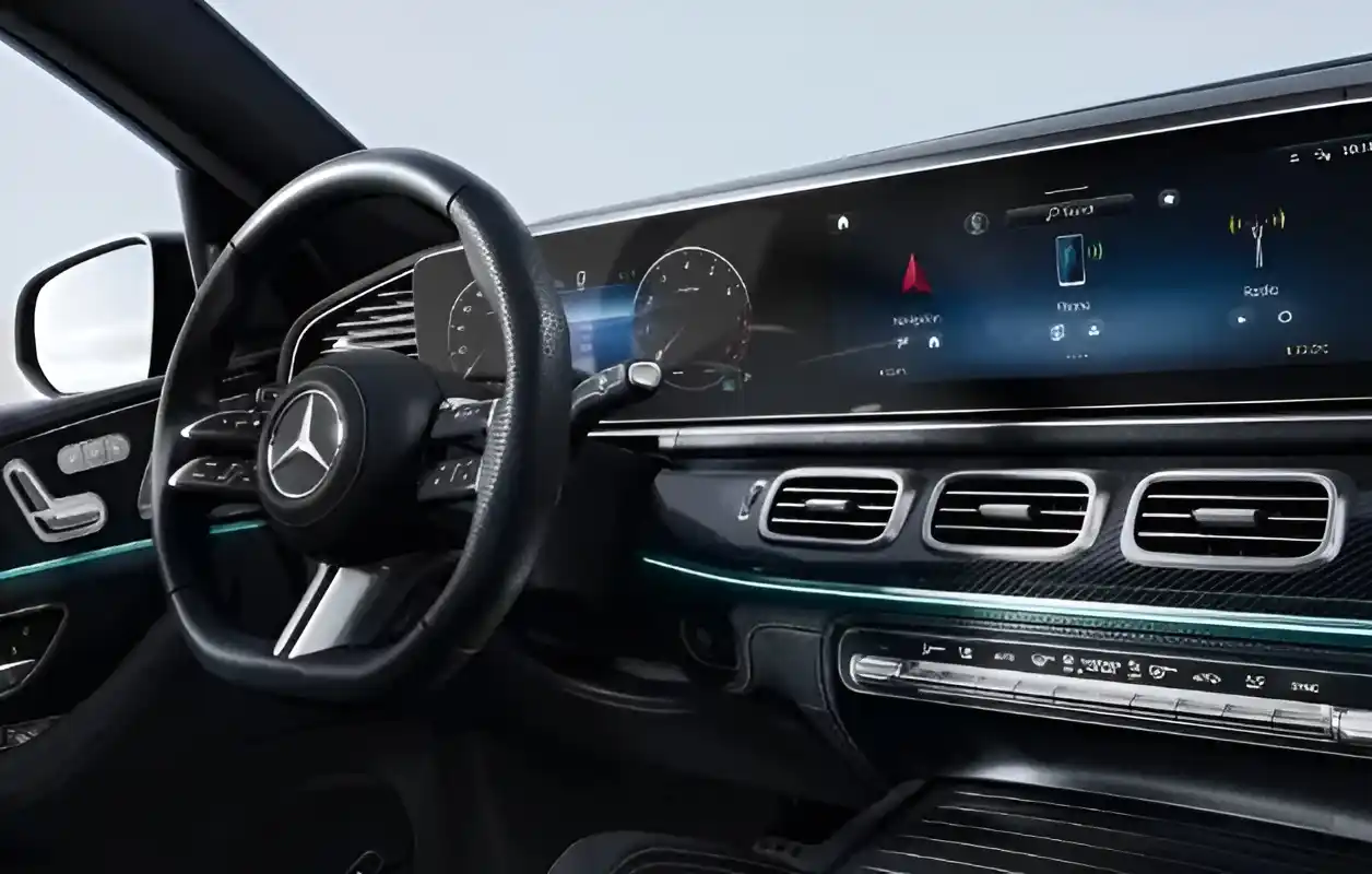 Mercedes-EMB - GLC - Vue tableau de bord