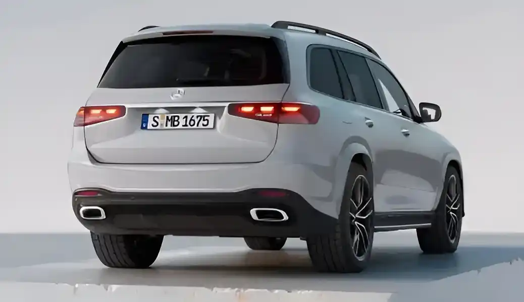 Mercedes-EMB - GLS - Vue coffre