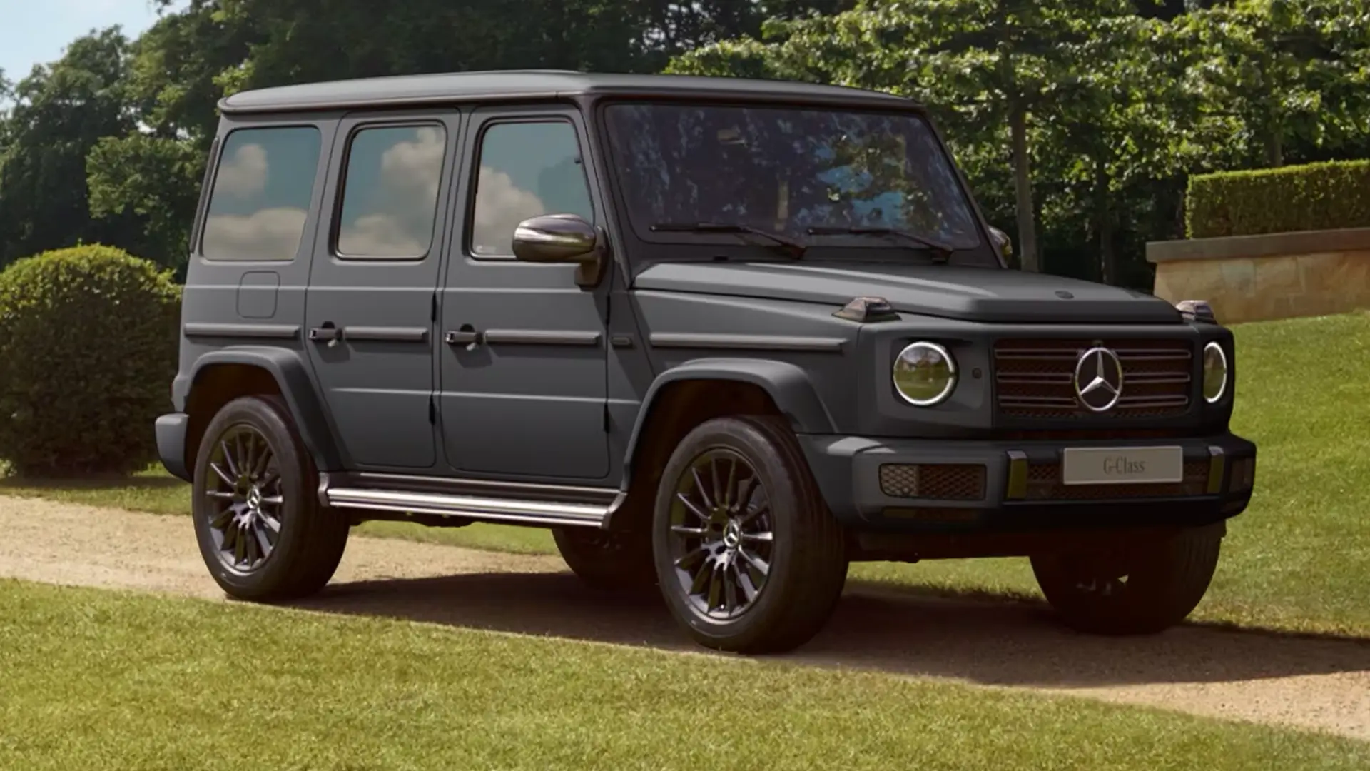 Mercedes Huillier - Classe G onglet motorisation