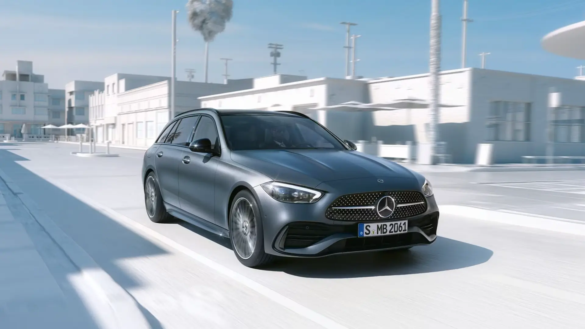Mercedes Huillier - Classe C all-terain onglet design