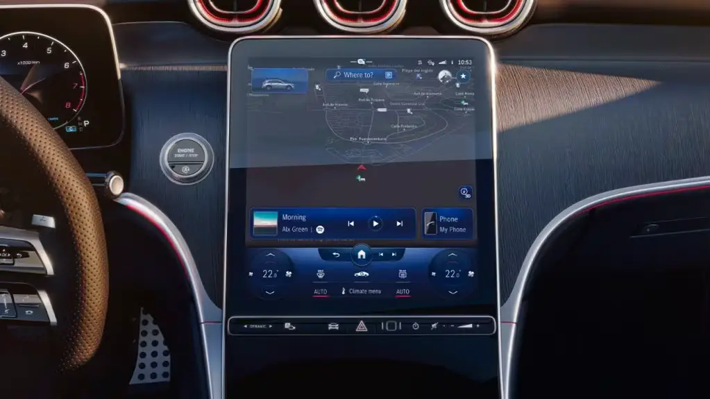 Mercedes Huillier - GLC onglet technologie