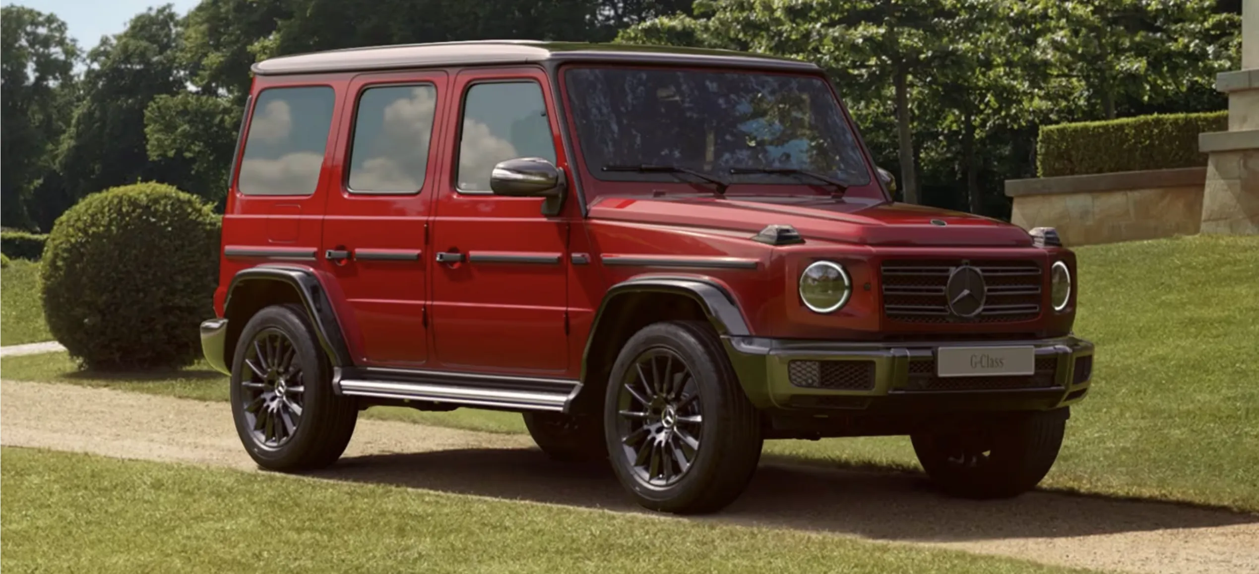 Mercedes Huillier - Classe G onglet design