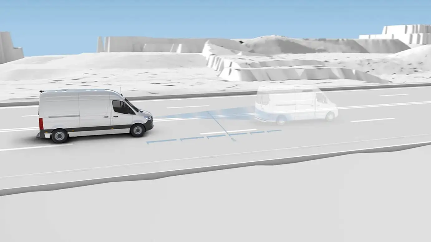 Mercedes Huillier - technologie Sprinter Tourer