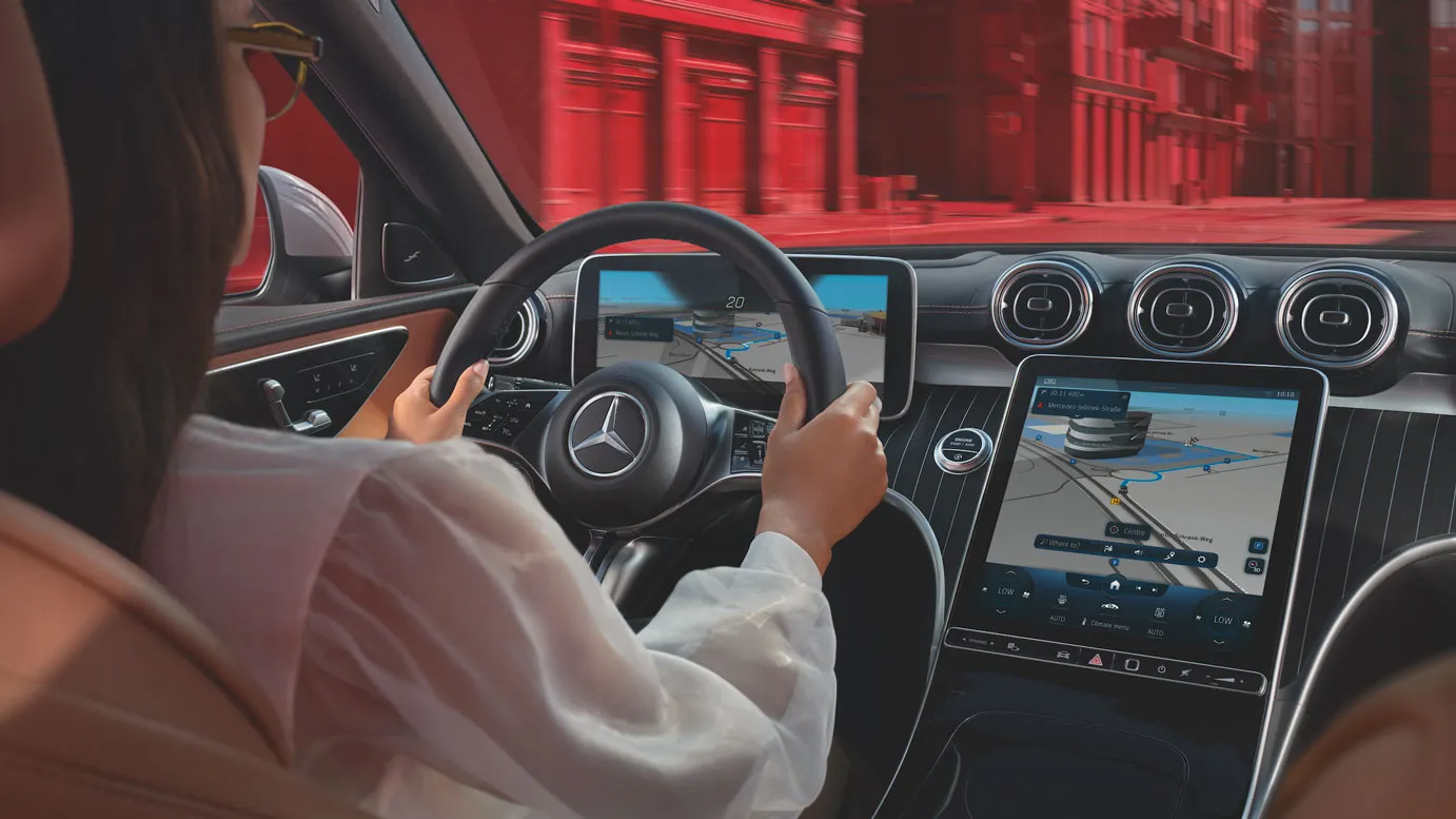 Mercedes Huillier -  classe c berline onglet technologie