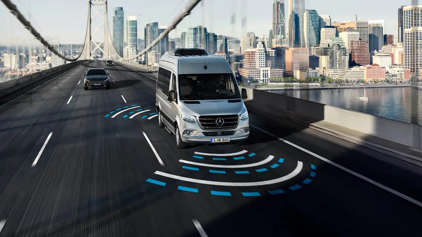 Mercedes Huillier - motirisation Sprinter Tourer