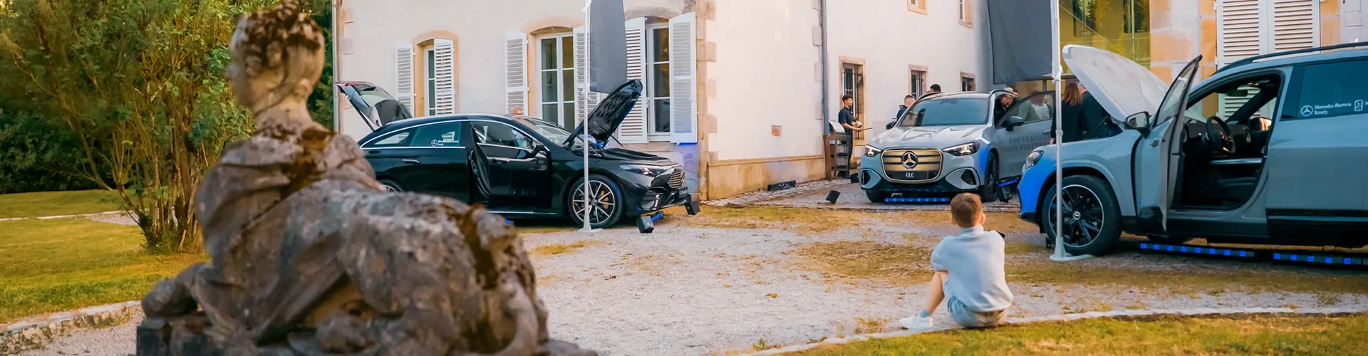 Mercedes-Benz Kroely Épinal présente ses nouveautés au Château de Girecourt-sur-Durbion