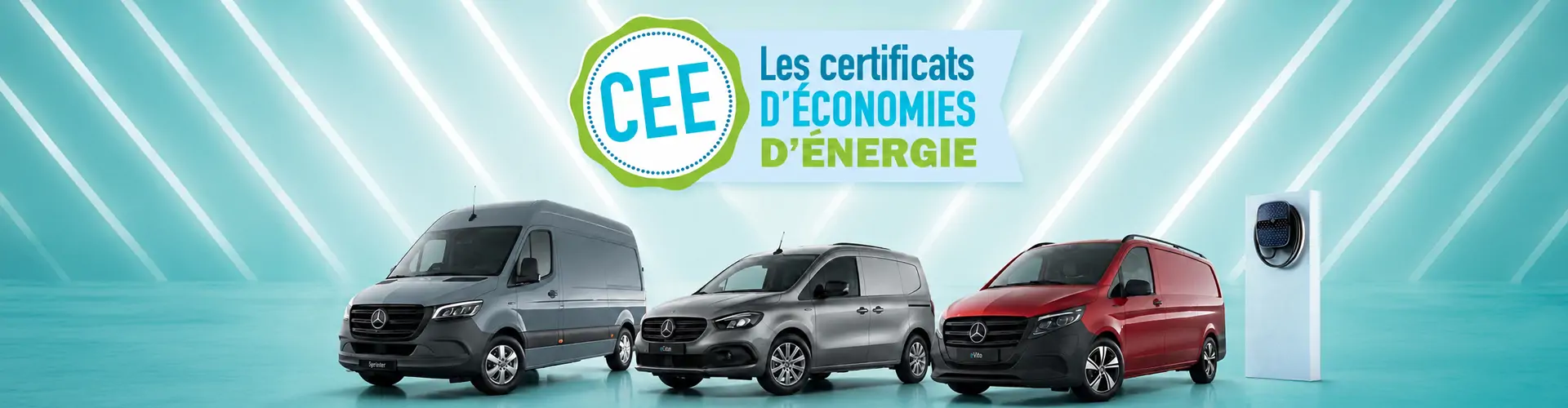 La Prime CEE évolue pour les utilitaires électriques Mercedes-Benz