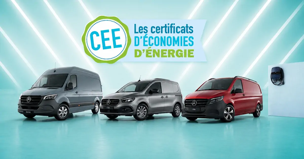 La Prime CEE évolue pour les utilitaires électriques Mercedes-Benz