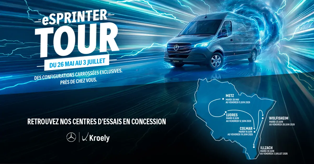 eSprinter Tour, découvrez des configurations carrossées exclusives près de chez vous !