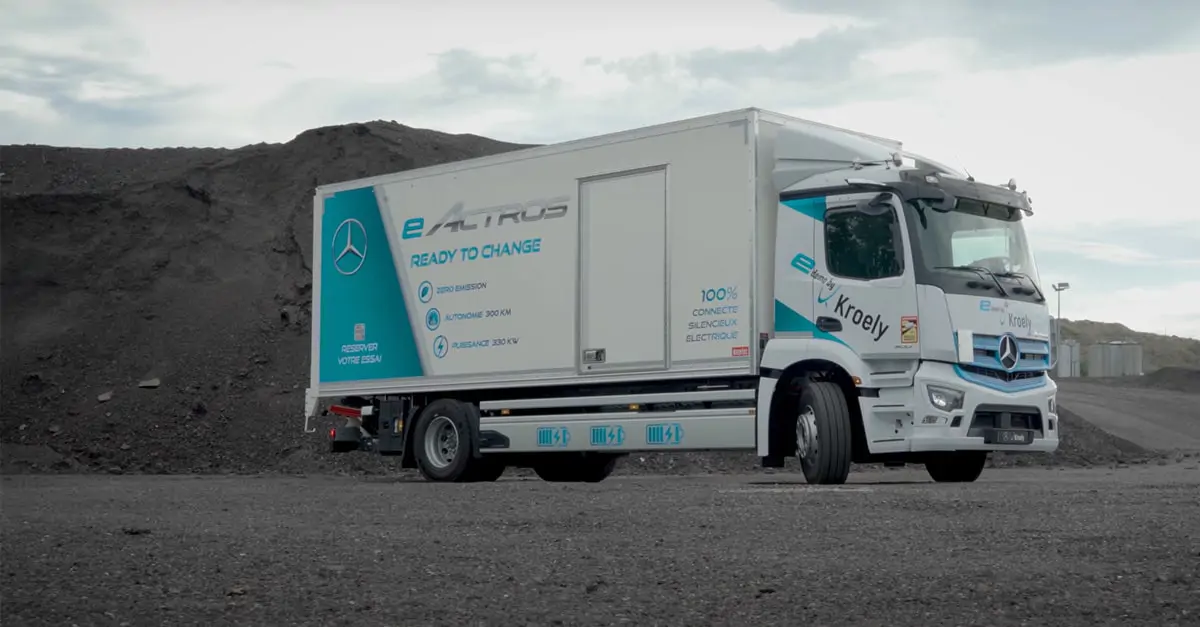 Essai vidéo : notre test du camion électrique Mercedes eActros 300
