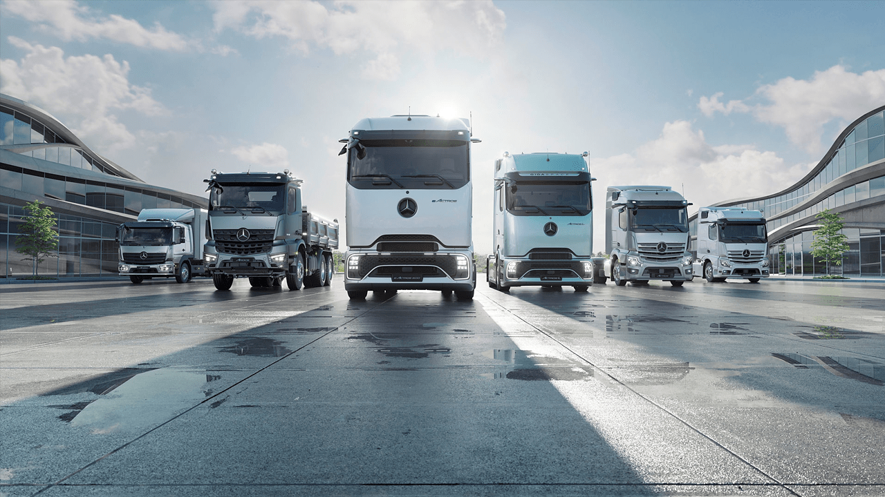 Aperçu de la gamme de camions Mercedes-Benz