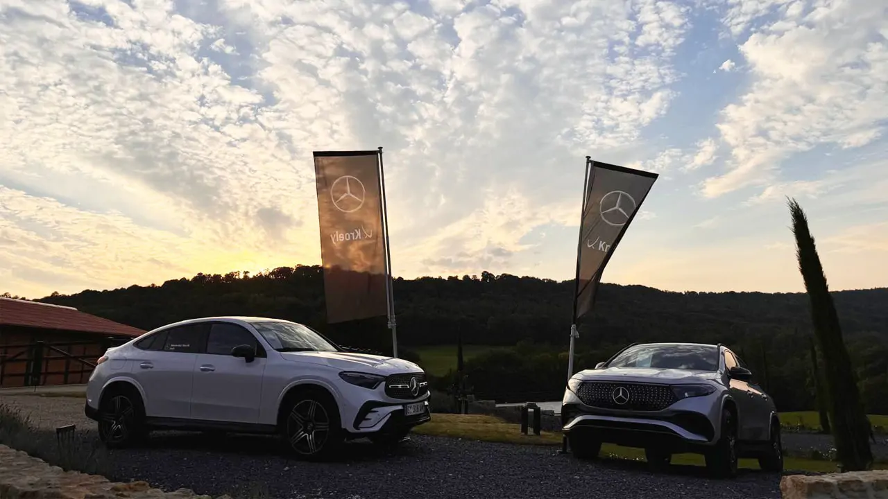 Mercedes GLC et Mercedes EQA