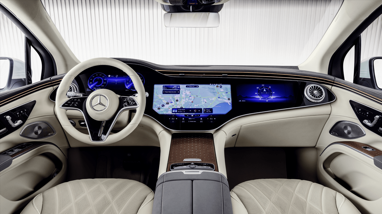 Mercedes-EQS hyperscreen