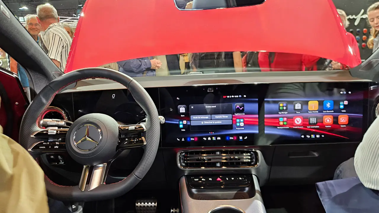 Habitacle du Nouveau Mercedes GLA