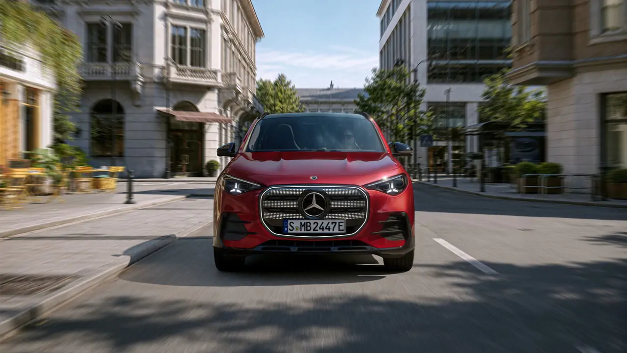 Face avant du Nouveau Mercedes-Benz GLA 2026