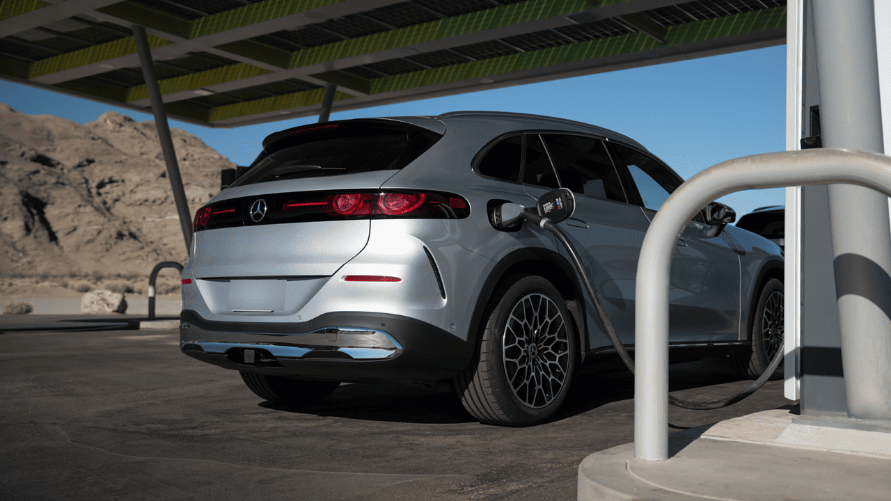 Recharge d'un Mercedes GLC