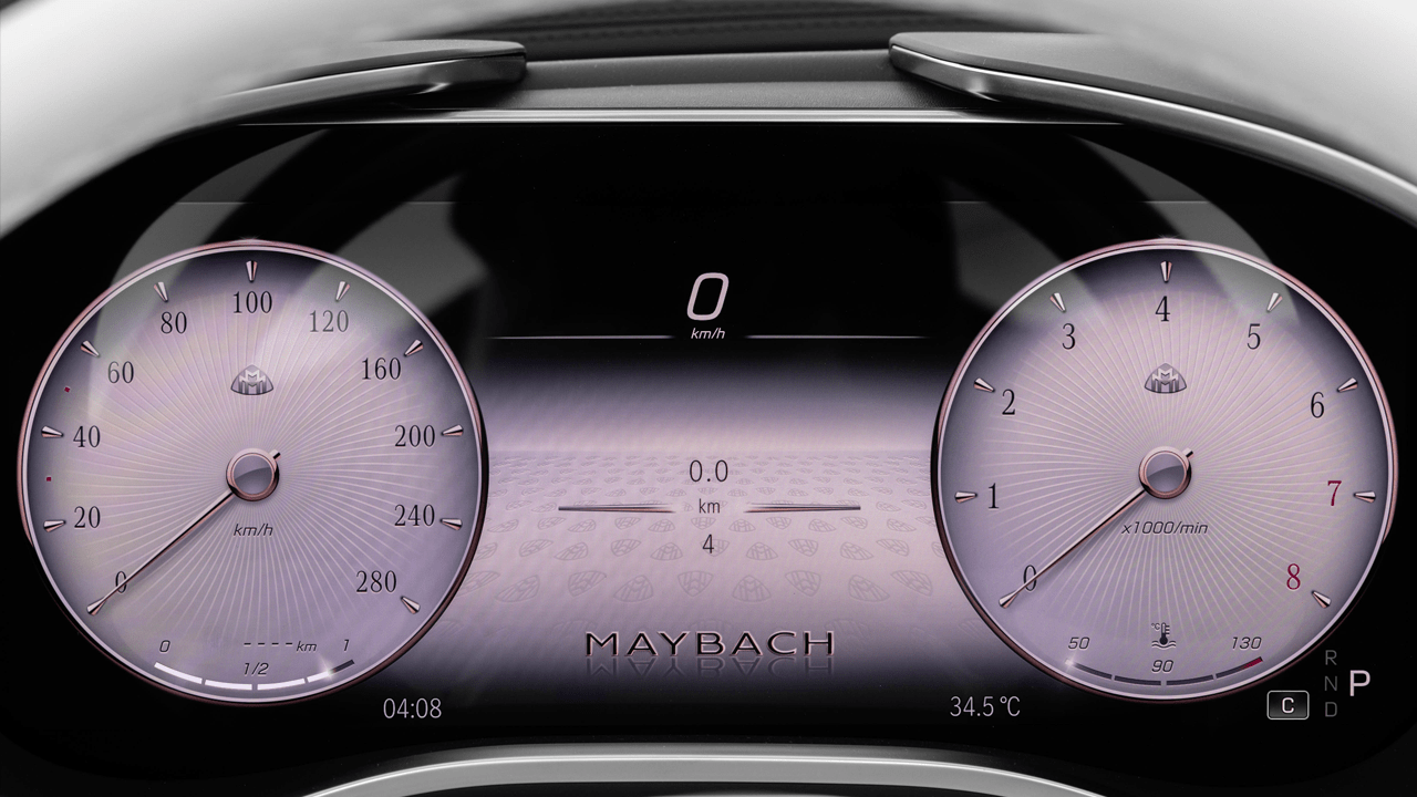Compteur Mercedes