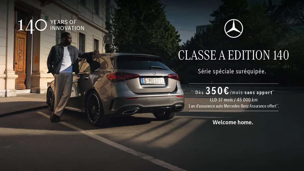 Offre Classe A Salons Privés Mercedes-Benz