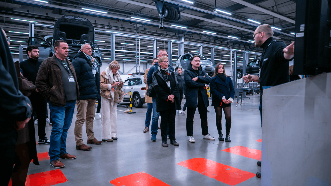 Atelier de la concession Mercedes-Benz Kroely Strasbourg