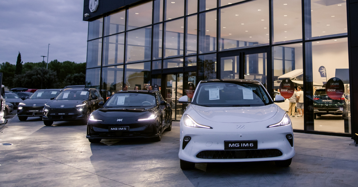 Votre nouvelle concession MG Motor à Orange !