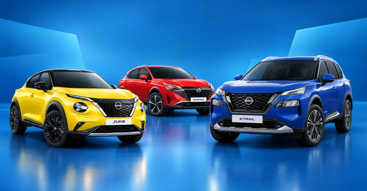Offre spéciale sur<br>nos crossover Nissan