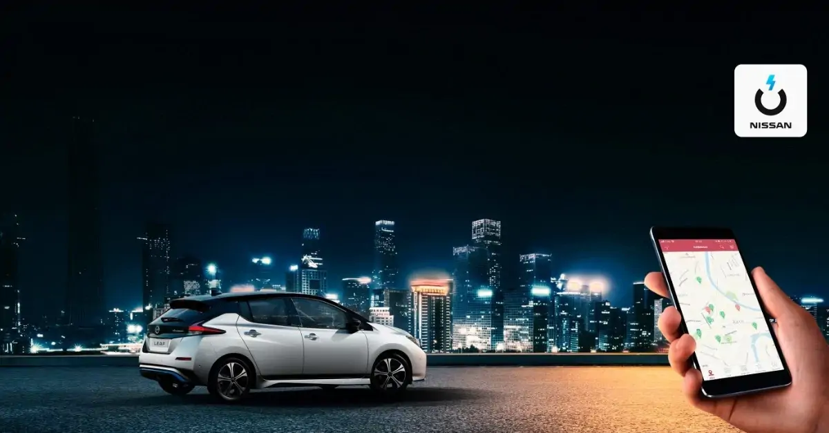 Nissan Charge :<br> Recharge électrique facile
