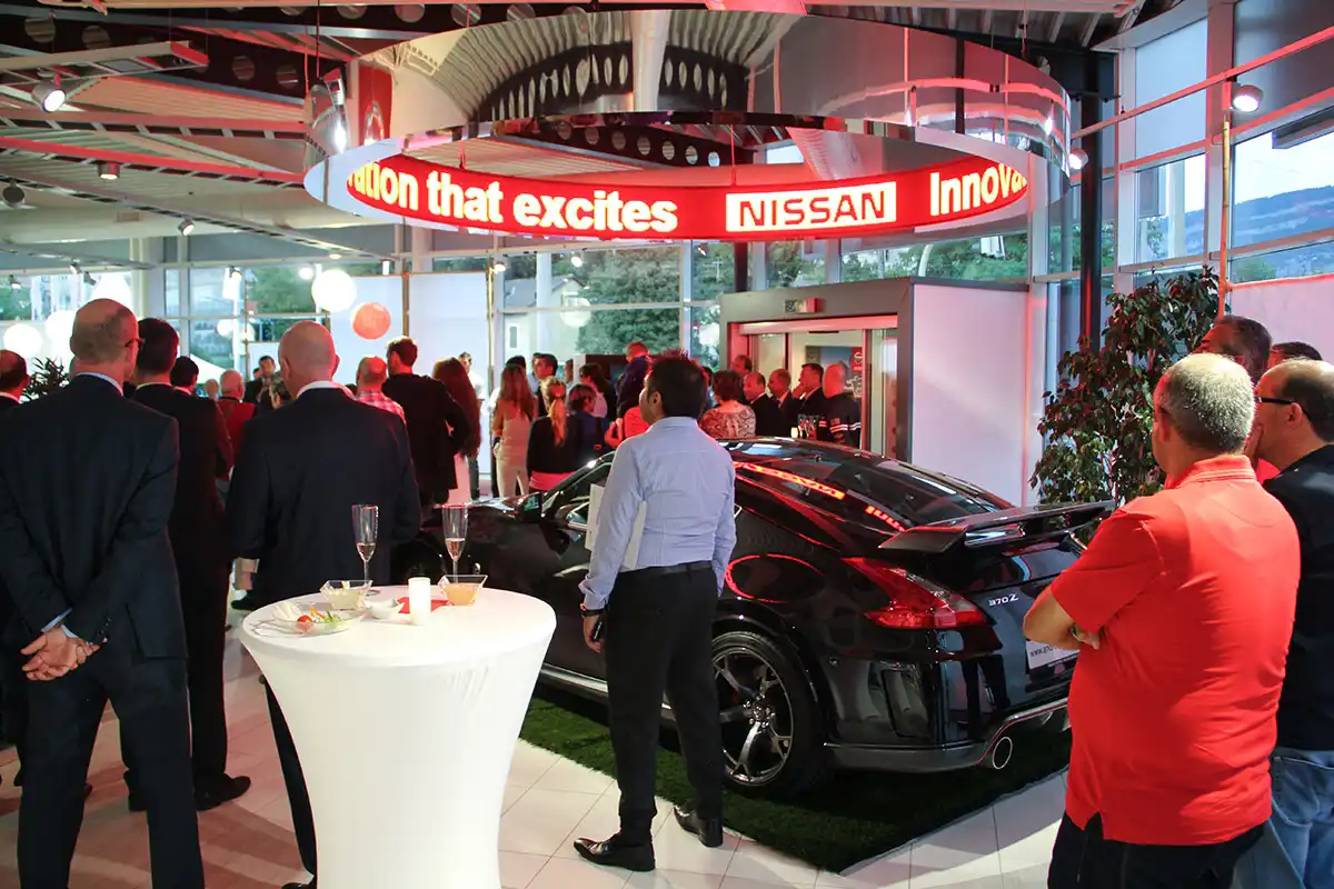 Coupé 370Z Nismo à l'inauguration du Showroom Nissan Autos Carouge