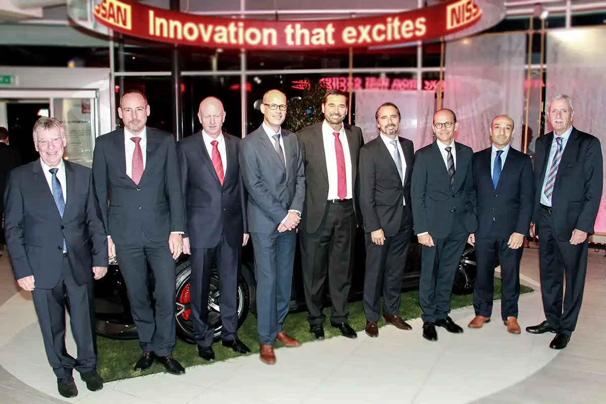 =Soirée inauguration showroom Nissan à Genève Groupe Chevalley en 2016