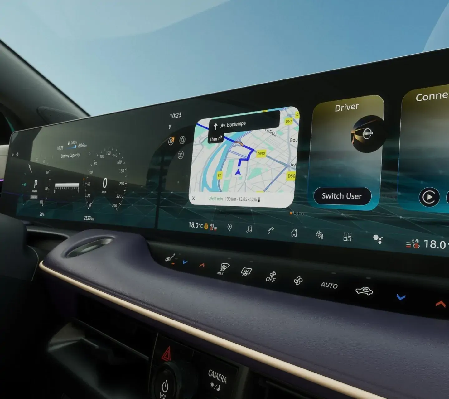 Nissan LEAF Chevalley - technologie