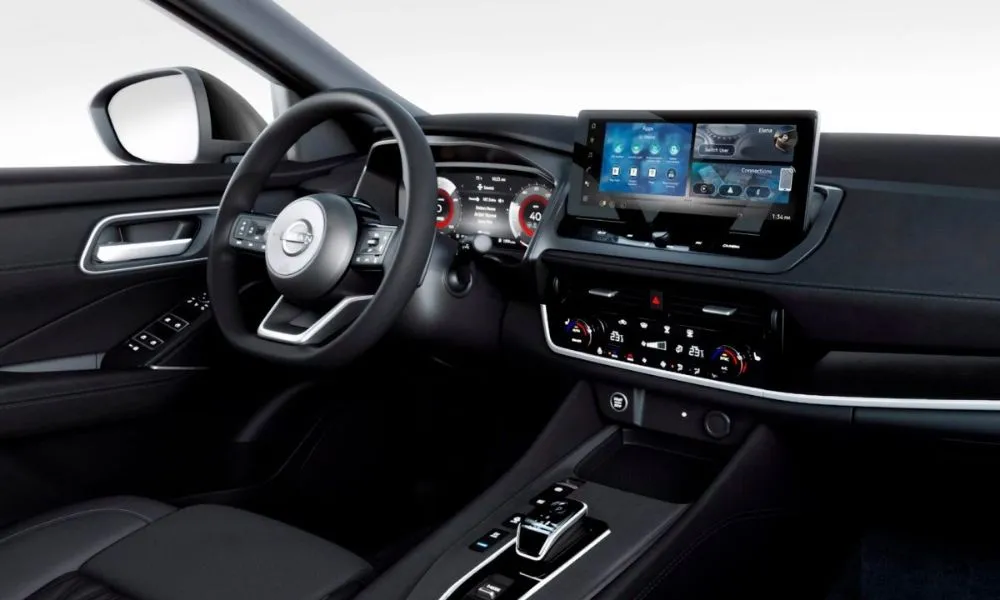 Intérieur du Nissan Qashqai 2025