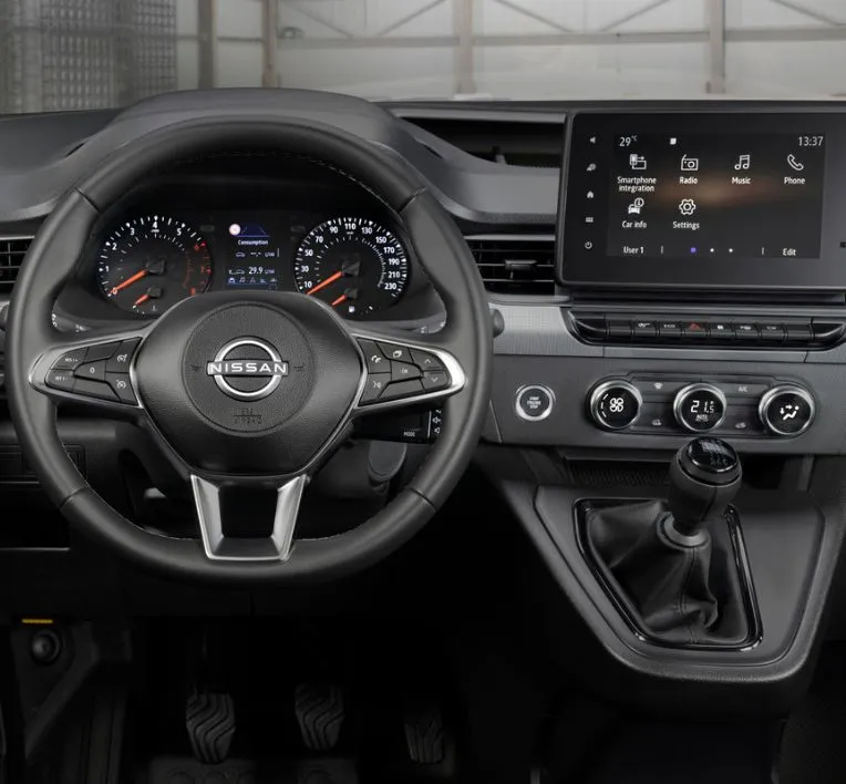 Nissan Townstar Électrique Chevalley - Intérieur tableau de bord