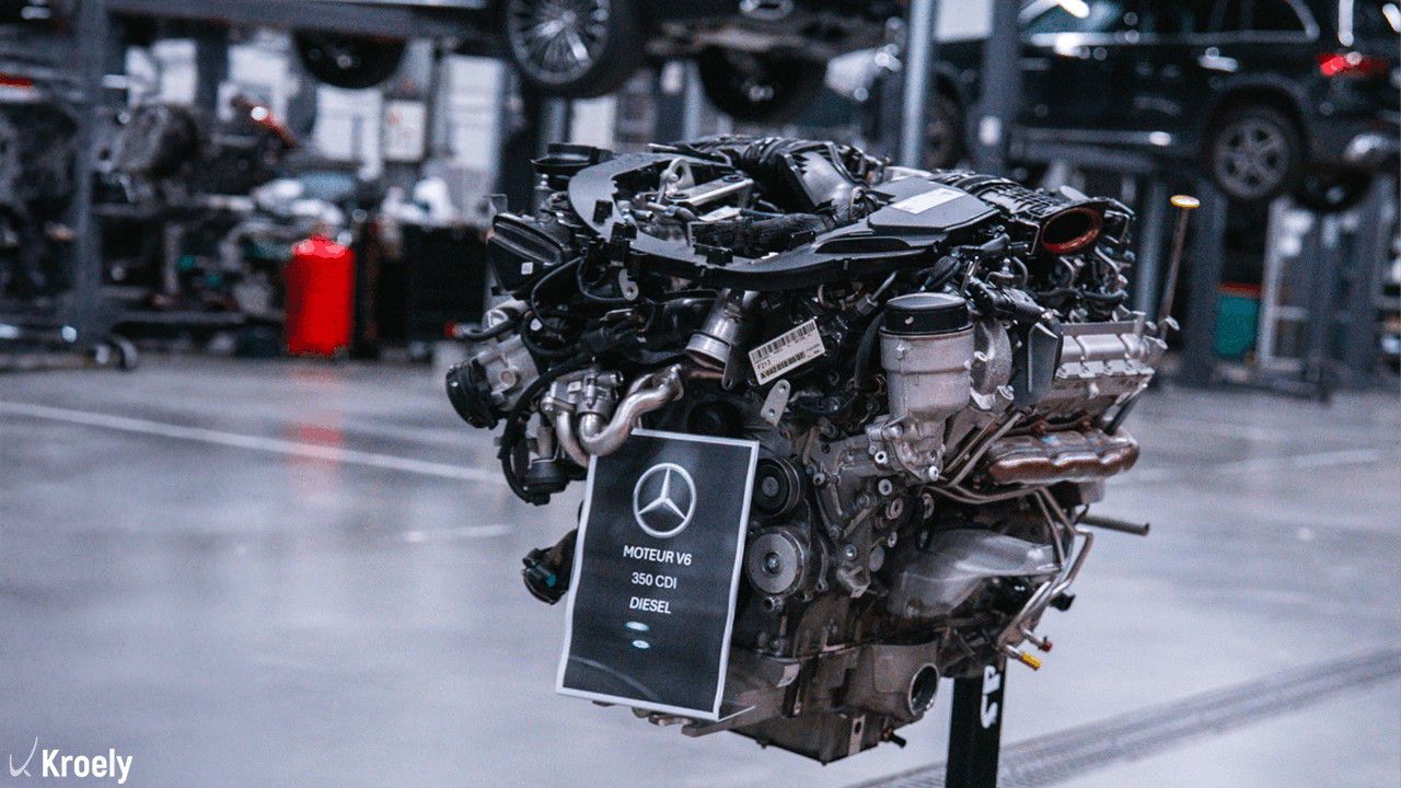 moteur diesel Mercedes