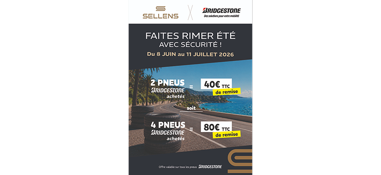  Jusqu’à 80 € de remise chez Sellens