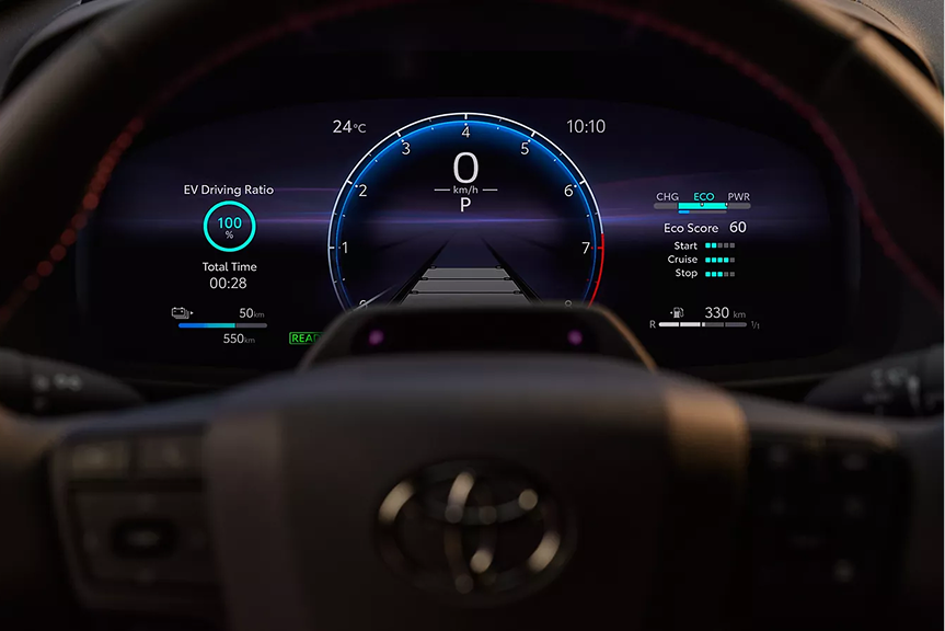 Console centrale et finitions premium du Toyota C-HR 2026
