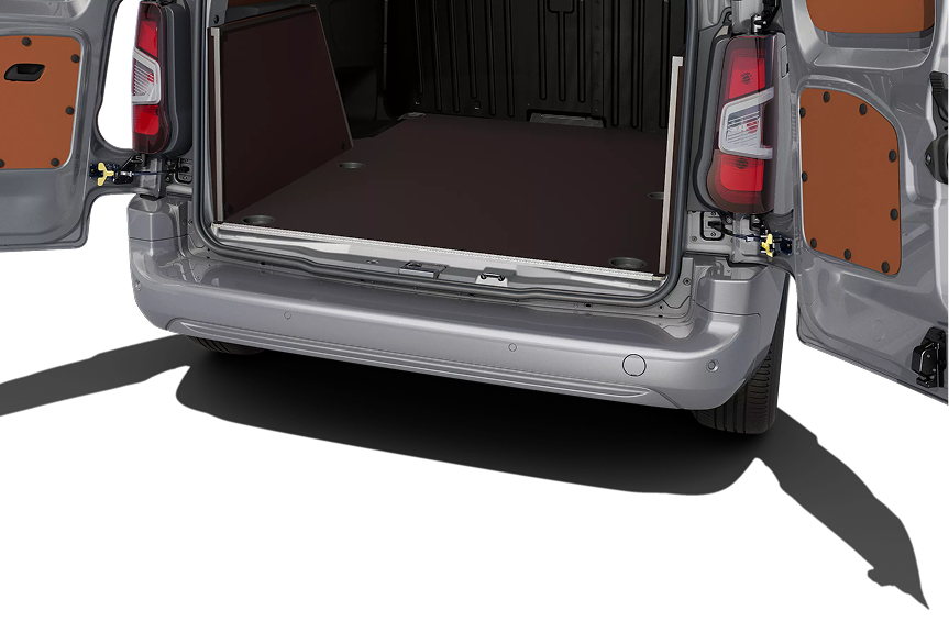 Vue arrière du Toyota PROACE CITY 2026 avec coffre ouvert