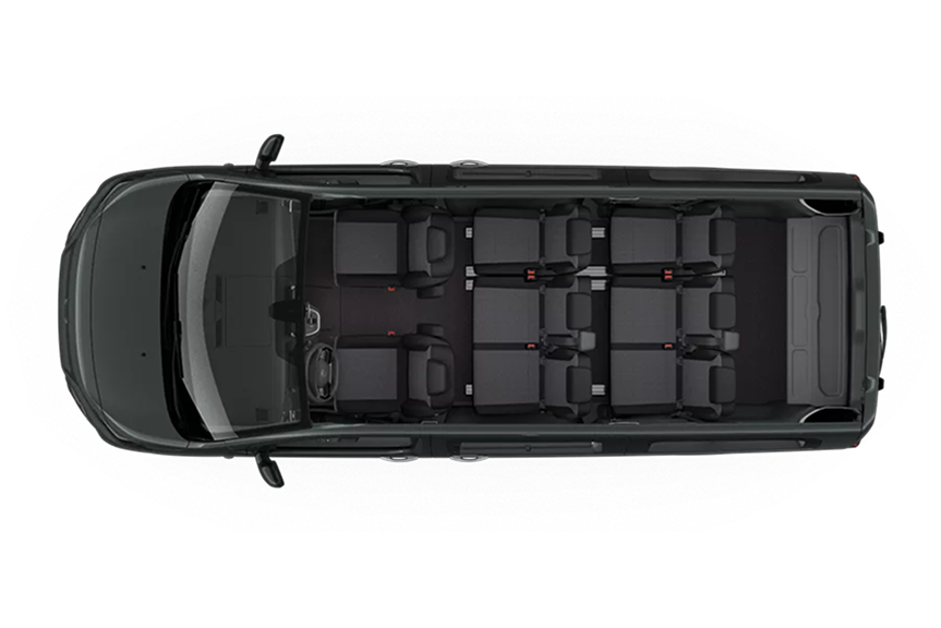 Tableau de bord technologique du Toyota PROACE VERSO 2026 électrique