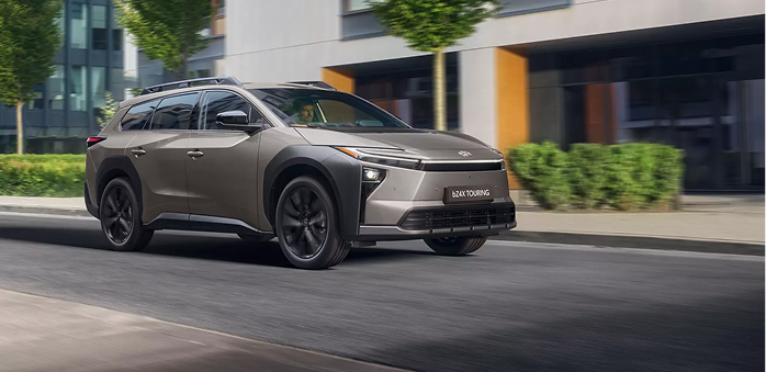 Écran tactile central du Toyota bZ4X Touring