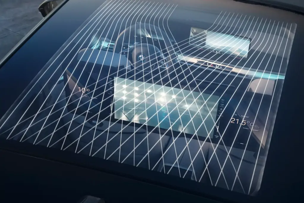 Détail des feux arrière LED de la BMW i7