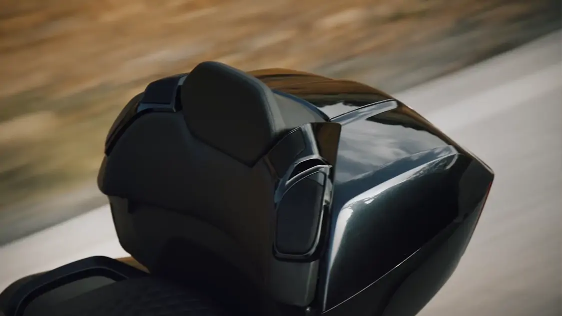 Selle et dossier passager confort de la BMW K 1600 Grand America